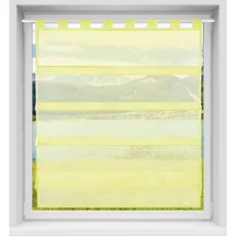 BestLivings Sky Gardine Raffoptik Schlaufe 90 x 110 cm gelb