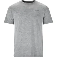 Endurance Herren Abdon Melange S/S Tee grau