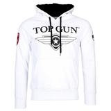 TOP GUN Kapuzen Pullover Defender (Sale) weiß, S