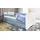 WFL GROUP Jugendbett Emily 70 x 140 cm Kiefer blau