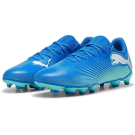 Puma Future 7 Play FG/AG hyperlink blue-mint/white 49