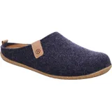 Rohde Herren Hausschuh Pantoffel Softfilz Tivoli-H 6920, Größe:44 EU, Farbe:Blau - Blau - 44
