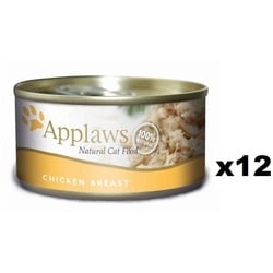 Applaws Cat Chicken Breast 12x156g (Rabatt für Stammkunden 3%)