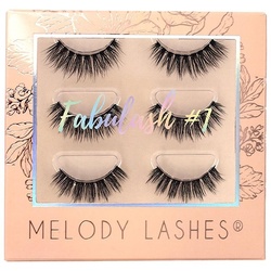 Melody Lashes Fabulash #1 Set Künstliche Wimpern