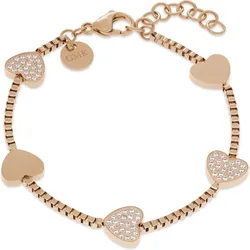 GMK Collection Armband Edelstahl roségold Damen 