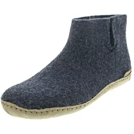 Glerups Hüttenschuhe Blau 38