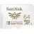 SanDisk Nintendo Switch microSDXC UHS-I U3 Class 10 64 GB weiß