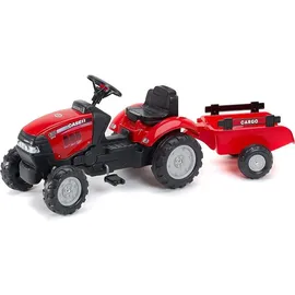 Falk Toys Falk F961B Case IH Trettraktor rot mit Anhänger (F961B)
