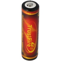 Trustfire 18650 3000mAh 3,7 Volt geschützter Li-Ion-Akku Abmessungen 69,8x18,4mm Flame