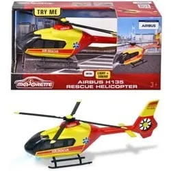 MAJORETTE 213713002 Rettungs-Helikopte Airbus H135 Rescue Helicopter 25,5 cm