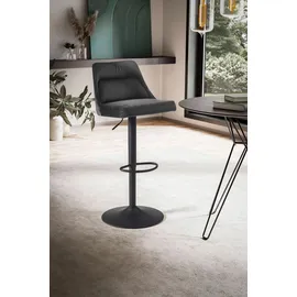MID.YOU Barhocker 45 x 106 x 51 cm Schwarz