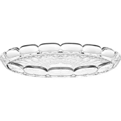 Vanity Serviertablett 36 cm transparent