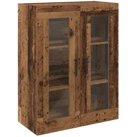 vidaXL Wandmontierte Schränke 2 pcs Altholz 69,5 x 34 x 90 cm