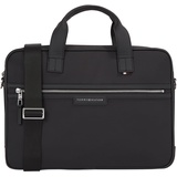 Tommy Hilfiger TH URBAN NYLON COMPUTER BAG Laptoptasche Herren, Schwarz (Black), OS - Einheitsgröße