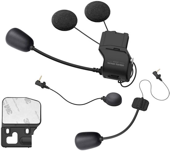 Sena 50S Harman Kardon, kit de fixation pour casque - Noir