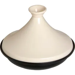 Staub Tajine Schiff 20 cm beige