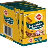 PEDIGREE Leckerbissen Junior – Kleine Hundesnacks für Welpen mit Huhn – Ideal für das Training oder für zwischendurch – Hunde Treats im Vorratspack (6 x 125g)