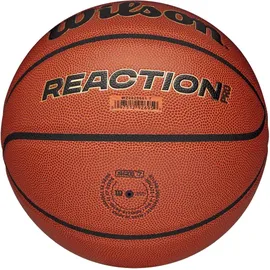 Wilson Reaction Pro Basketball, Braun/Gold, Gr. 6