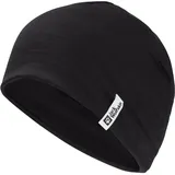 Jack Wolfskin Unisex Merino Beanie-Mütze, Schwarz, Einheitsgröße EU