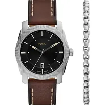 Fossil Uhren-Set Edelstahl One Size Herren