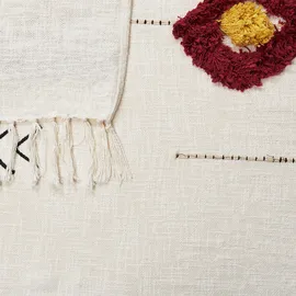 Beliani Amroha Kuscheldecke 130 x 180 cm Mehrfarbig