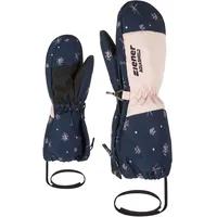 Ziener Kinder LEVI Ski-Handschuhe/Wintersport | wasserdicht atmungsaktiv, snowcrystal print,