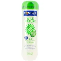 Control 3-in-1 *Wild Nature* Massage, Sense & Pleasure Gleitmittel 200 ml
