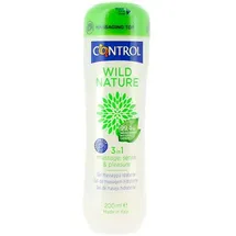 Control 3-in-1 *Wild Nature* Massage, Sense & Pleasure Gleitmittel 200 ml