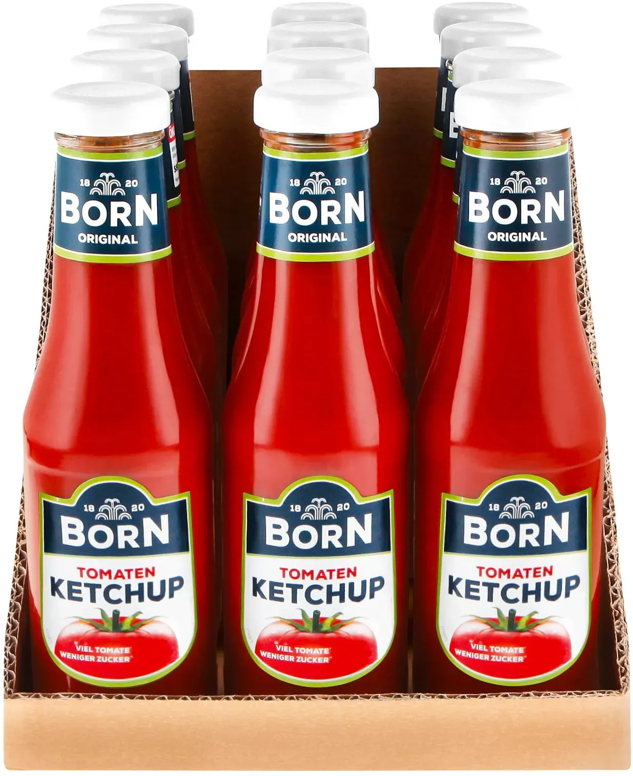 Born Tomaten Ketchup 450 ml, 12er Pack