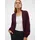 Vero Moda Strickjacke VERO MODA "VMMAYBE LS OPEN CARDIGAN GA REP", Damen, Gr. M, winetasting, Strick, Obermaterial: 100% Polyester, unifarben, loose fit hüftbedeckend, ohne Ausschnitt, Rippbündchen, Strickjacken Strickjacke