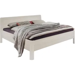 Holzbett WIEMANN "Bern, Bettgestell, Bettrahmen, für Schlafzimmer", beige (polarlärche, dekor, polarlärche, dekor, polarlärche, dekor), B:189cm H:88cm L:217cm, Betten, verschiedene Größen und Farben, in Komforthöhe