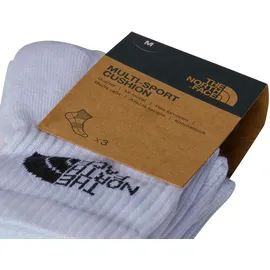 The North Face Multi Sport Cush Quarter Sock 3P 3 Paar Weiß 44-46