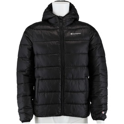 Champion Steppjacke (Kapuze, wattiert) schwarz Kinder