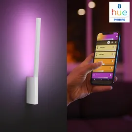 Philips Hue Wandleuchte White & Color Ambiance Liane Weiß