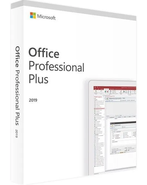 Preisvergleich Produktbild Microsoft Office 2019 Professional Plus (Online Aktivierung)