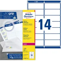 Avery Zweckform 3.500 AVERY Zweckform Etiketten weiß 99,1 x