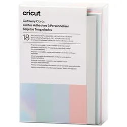 Cricut Pastel Sampler - Cutaway Kartenset - Tulpe
