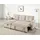 Atlantic Home Collection Schlafsofa Gustavo L-Form, B: 199 cm, mit Bettfunktion, Bettkasten & seitlichen Taschen beige