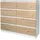 Hti-Living Moderne Kommode 110 x 40 x 97 cm Weiß/Artisaneiche