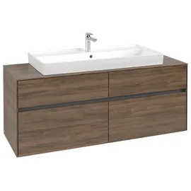 Villeroy & Boch Waschtischunterschrank 4 Auszüge 140 x 54,8 x 50 cm Arizona Oak