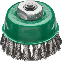 Lessmann Topfbürste D.65mm M14 Drahtstärke 0,5mm VA 12500min-1