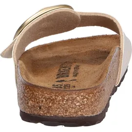 Birkenstock Madrid Big Buckle Birko-Flor graceful pearl white 36