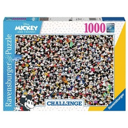 Ravensburger Puzzle Puzzle Challenge Mickey, 1000 Puzzleteile