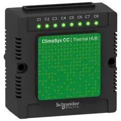 Schneider Electric NSYCCOFSEM8U1 ClimaSys Smart Ventilation - Thermal Hub, DC, 30V