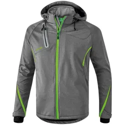 erima Softshelljacke Funktion grey melange/green gecko 3XL