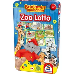 SCHMIDT SPIELE 51447 Benjamin Blümchen, Zoo Lotto