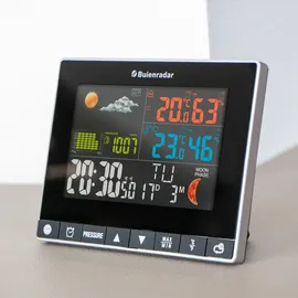 Alecto Buienradar BR700 Wetterstation Weiss, schwarz