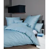 JANINE Colors 31001 perlblau 155 x 200 cm + 80 x 80 cm