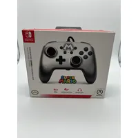 PowerA Mario Silver Controller silber Nintendo Switch