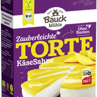 Bauckhof Torte Käse Sahne Backmix glutenfrei